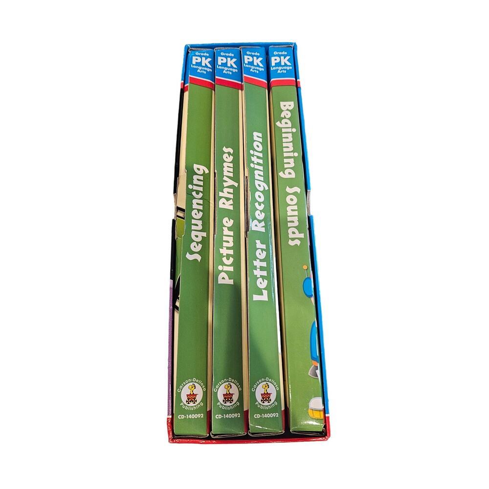 Language Arts Learning Games Pk pre owned, complete reading skills pre k - Picture 5 of 6